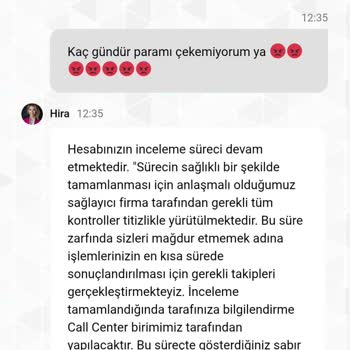 Kazanç Sonrası Hesabım Kapatıldı, Param Ödenmedi