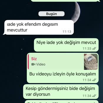 Yanlış Beden Ve Eksik Ürün Gönderimi, İade Sorunu