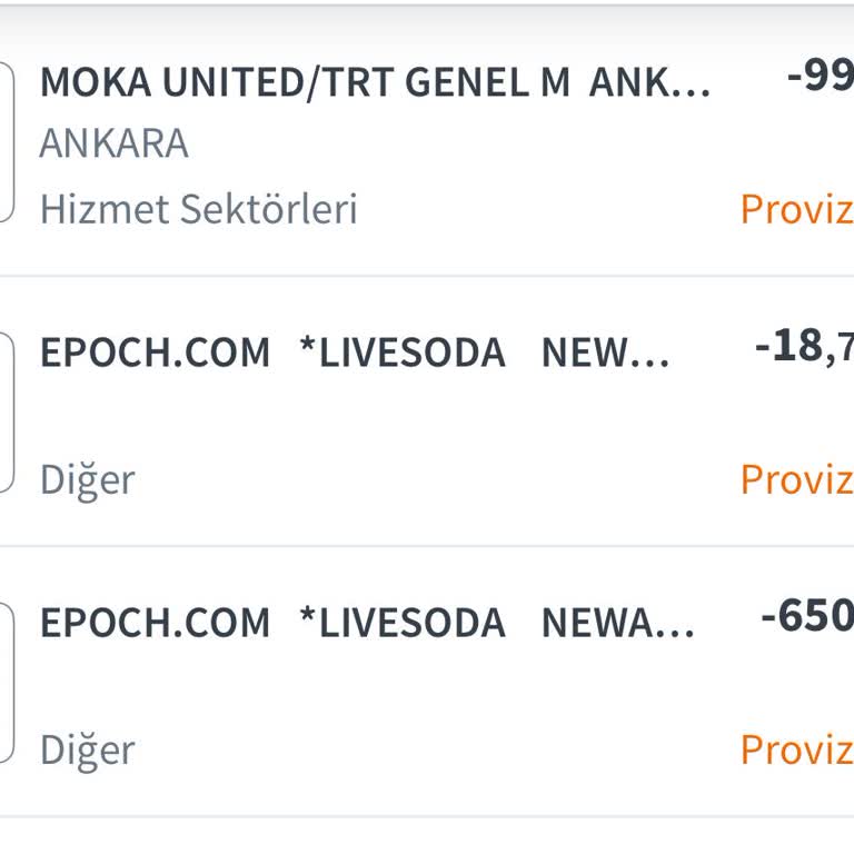 Epoch.com Halkbank Kartımdan İzinsiz Harcama ve Paramın İadesini Talep Ediyorum