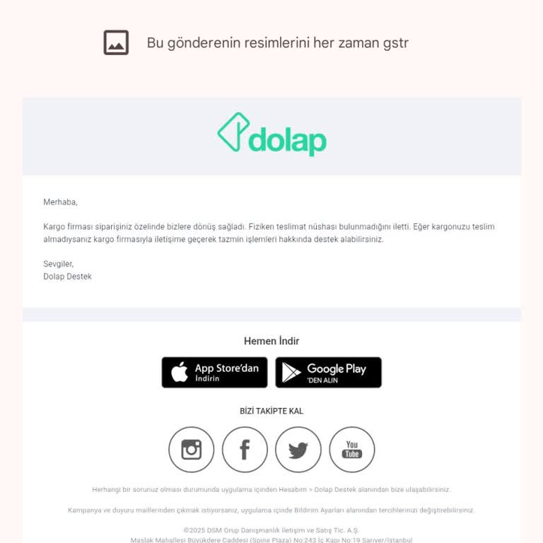 Sürat Kargo Yaşamkent Şubesi'nden Ulaşılamayan Kargo Ve İletişim Sorunu