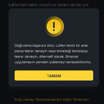 Binance Hesabıma Erişemiyorum, 2fa Ve Yüz Tanıma Hatası Çözülmüyor