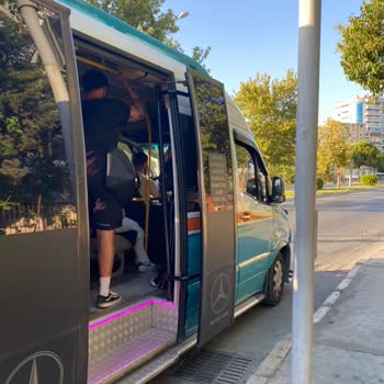 Tehlikeli Sürüşle Yolcuların Güvenliğini Tehlikeye Atan Minibüs Şoförü