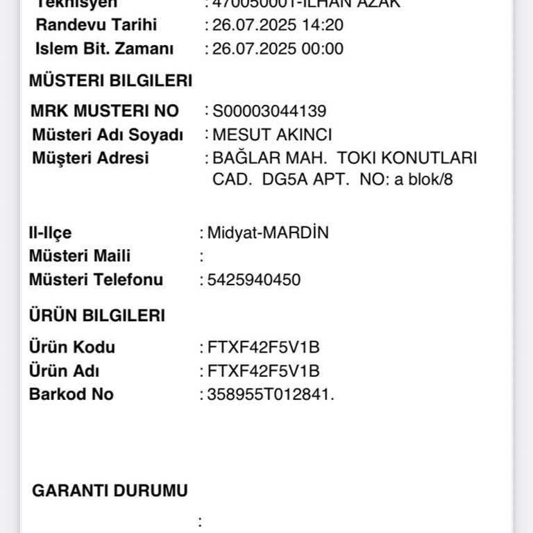 Montaj Ekibi Klimanın Kurulumunu Yanlış Yaptı Evim Zarar Gördü