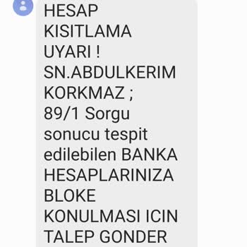 Reel Alacak Şirketinin Tehditkâr Mesajları Ve Rahatsız Edici Aramaları