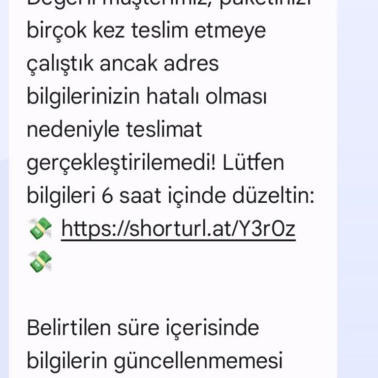 PTT Kargo Adına Gönderilen Şüpheli Mesajlar Hakkında Uyarı