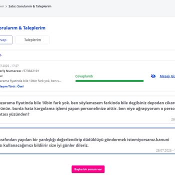 Yanlış Ürün, Orantısız Fiyat Farkı Ve Yetersiz Destek: Mağduriyetim Çözülmüyor