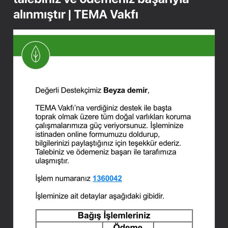 Bağış Sertifikam Hala Elime Ulaşmadı