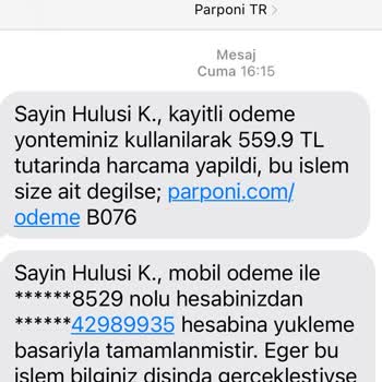 Haberim Olmadan Yapılan Harcama Ve Başarısız İptal Girişimi