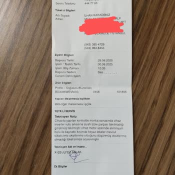 Profilo Buzdolabında Sürekli Arıza Ve Yetersiz Servis Desteği