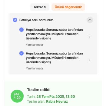 İnfinite Eksik Gönderilen Ürünler Ve Satıcıdan Yanıtsız Kalma Sorunu