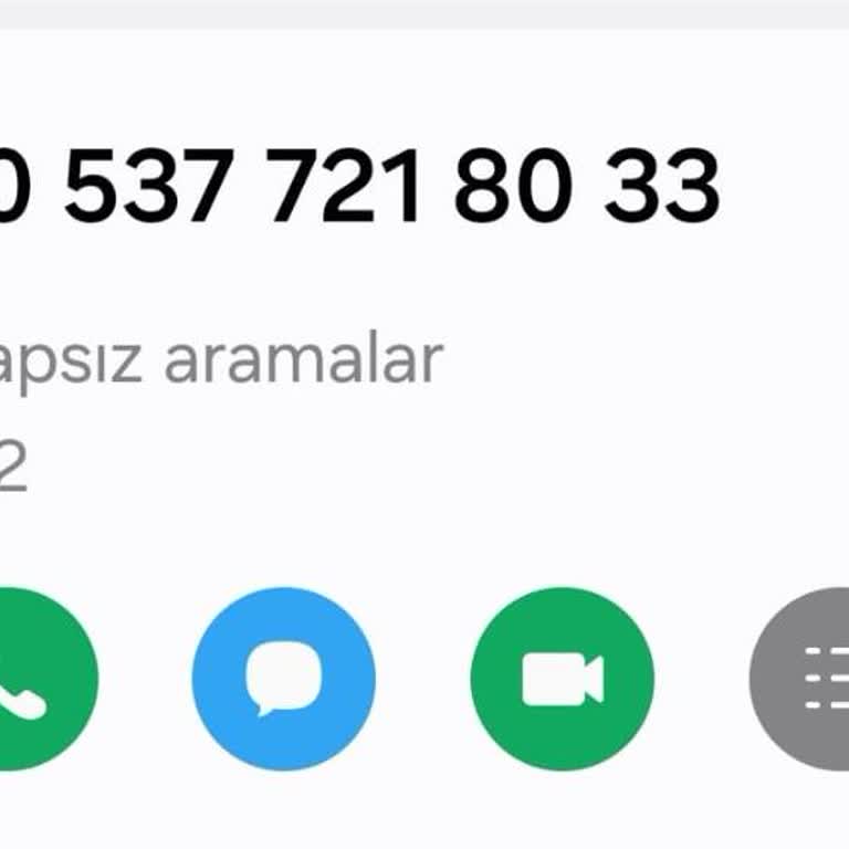 05377218033 Şüpheli Arama