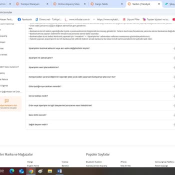 Kuryenin Ürünü Teslim Etmeden İade Etmesi Ve Sürekli Aynı Sorunun Yaşanması