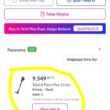 Siparişten Hemen Sonra Yapılan İndirimle Mağduriyet Yaşadım
