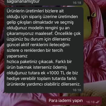 Ürün Teslimatı Ve İade Sürecinde Yaşanan İletişim Eksikliği