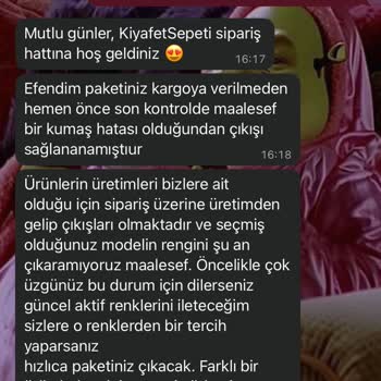 Ürün Teslimatı Ve İade Sürecinde Yaşanan İletişim Eksikliği