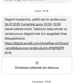 Arçelik Klima Montajı Sonrası Süreçte Yaşanan Sorunlar Ve Yetersiz Servis Hizmeti