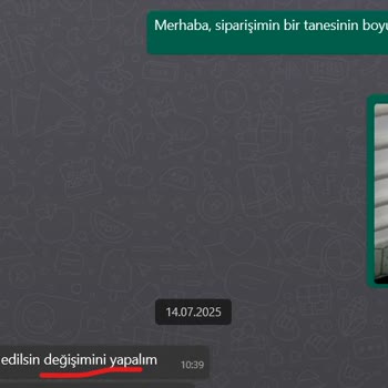 Yanlış Gönderilen Stor Perde İçin Çözüm Sunulmadı, Mağduriyetim Giderilmedi