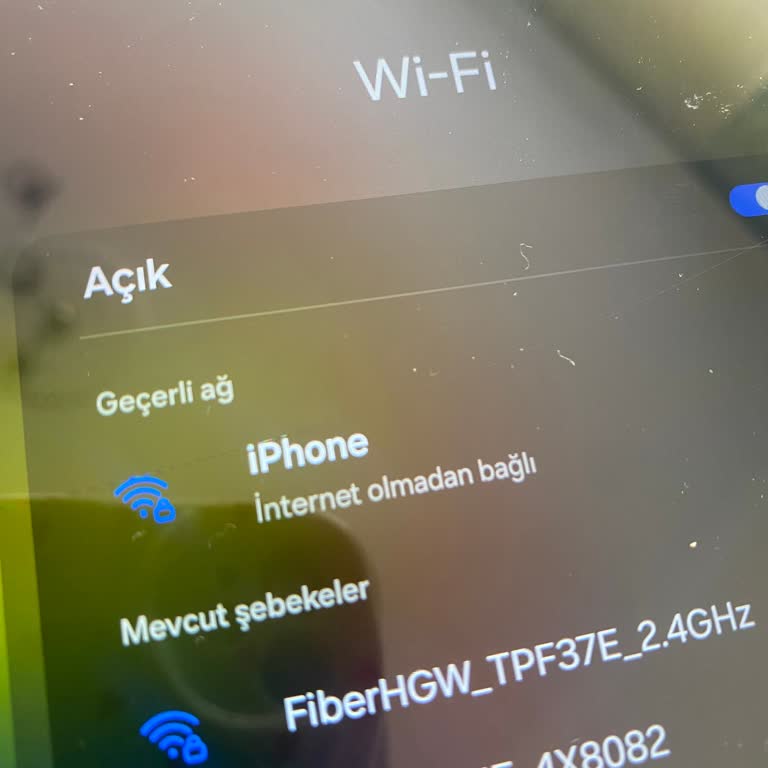 Samsung Galaxy Tab A9+ Tabletimde Wi-Fi Bağlantı Sorunu Ve İnternet Erişimi Problemi