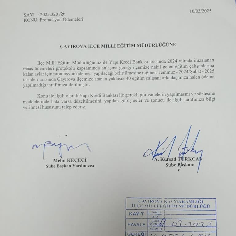 Promosyon Hakkımız Engelleniyor: 40 Öğretmene Haksızlık!