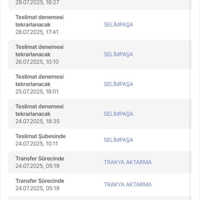 Selimpaşa Şubesinde İletişim Ve Teslimat Sorunu