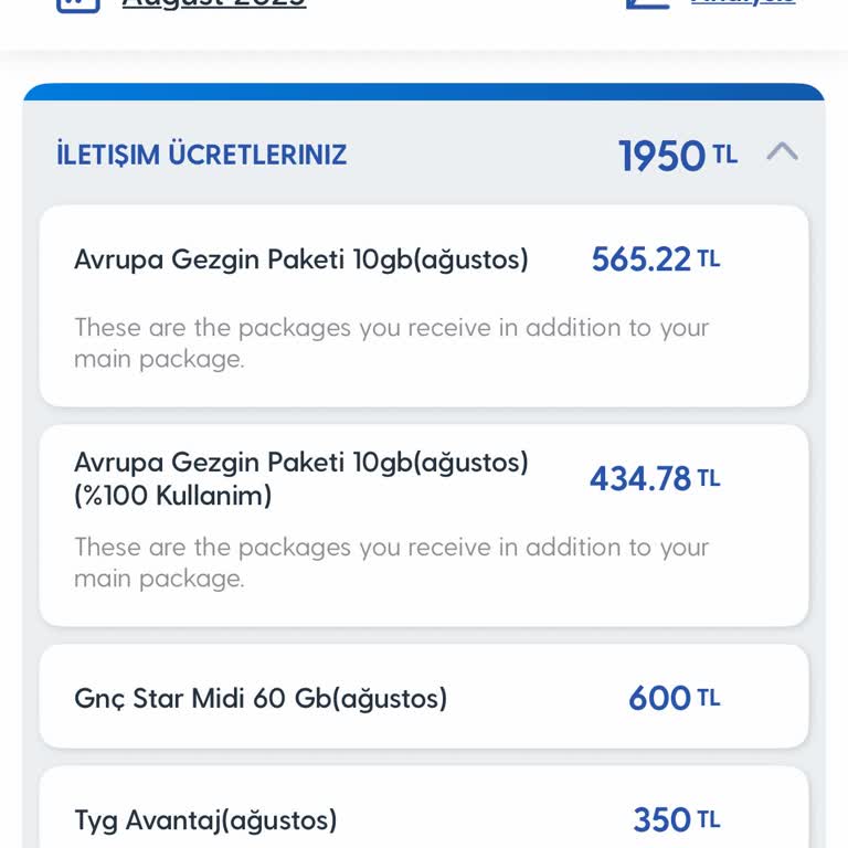Avrupa Gezgin Paketim Bitmeden Ek Ücret Yansıtıldı