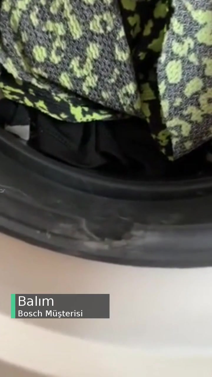 Bosch Çamaşır Makinesi Pişmanlıktır videonun kapak resmi