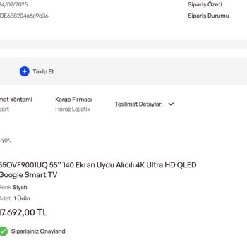 İdefix TV Siparişim 6 Gündür Hazırlanıyor Destekten Yanıt Alamıyorum