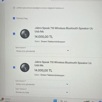 Dream Telekomünikasyon Yanlış Ürün Gönderimi Ve Müşteri Mağduriyeti