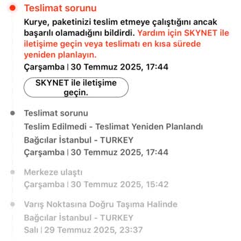 Kargo Teslim Edilmeden 'Alıcıya Ulaşılamadı' İbaresi Girildi