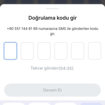 Doğrulama Kodu Gelmiyor Müşteri Hizmetlerinden Çözüm Alamıyorum