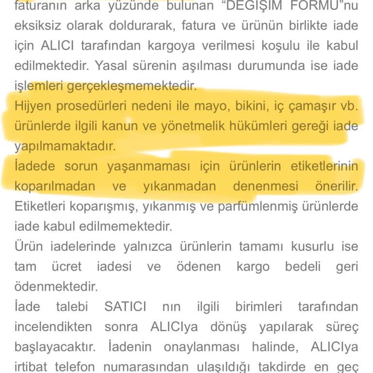 Cayma Hakkıma Rağmen İade Talebim Red Edildi