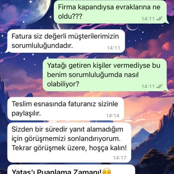 Yataş Yatakta Yay Problemi Ve Garanti Sürecinde Fatura Mağduriyeti