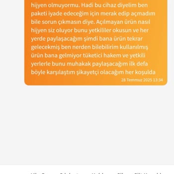 Yanlışlıkla Aldığım Ürünü İade Edemiyorum, Satıcı İlgisiz Kaldı