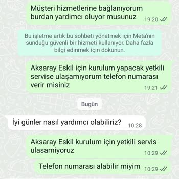 Yetkili Servisin Keyfi Tutumu Nedeniyle Davlumbaz Kurulumu Yapılamıyor