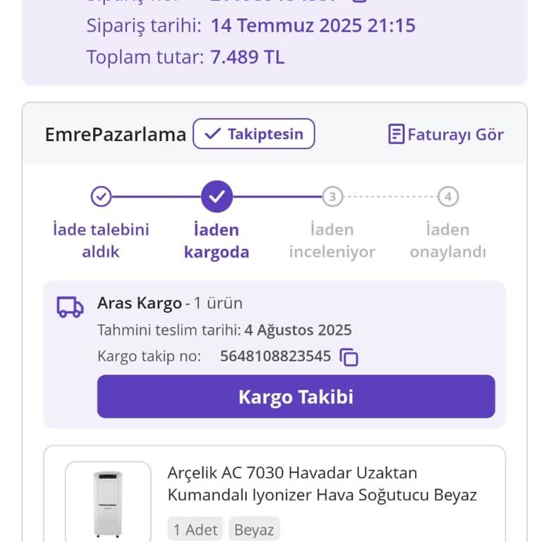 İade Talebim Onaylanmıyor, Satıcı Oyalıyor