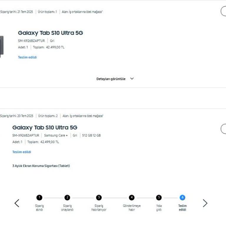 Samsung Online Mağaza Alışverişinde Teslimat, İade Ve Müşteri Hizmetleri Sorunları