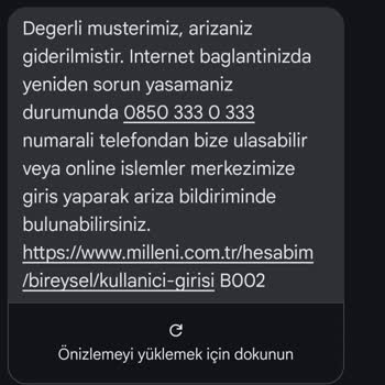Bağlantı Sorunu Ve Ulaşılamayan Müşteri Hizmeti