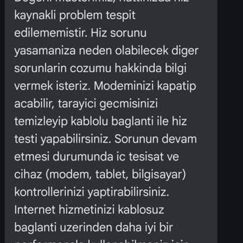 Bağlantı Sorunu Ve Ulaşılamayan Müşteri Hizmeti