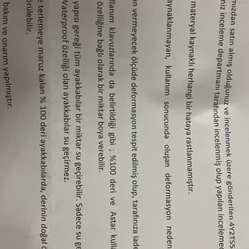 Greyder Sandaletlerinde Garanti Hayal Kırıklığı Ve İlgisiz Müşteri Hizmeti