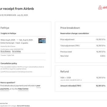Airbnb İade İşlemi 6 Gündür Sonuçlanmadı, 16 Bin TL Hesabıma Geçmedi