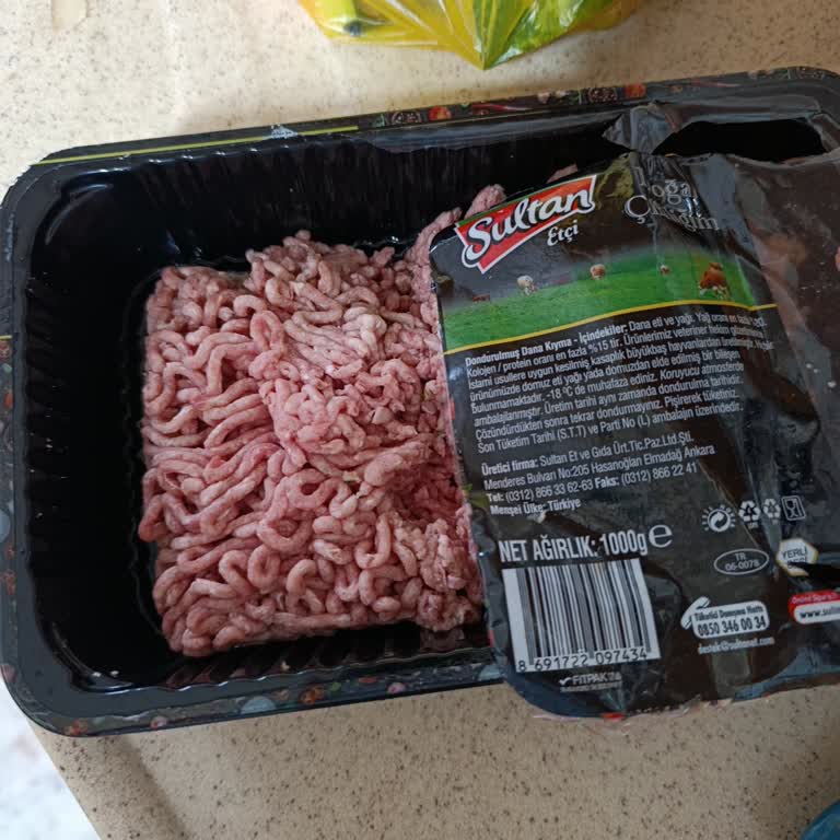 Dondurulmuş Kıyma Ürününde Sıvı ve Kullanım Sorunu