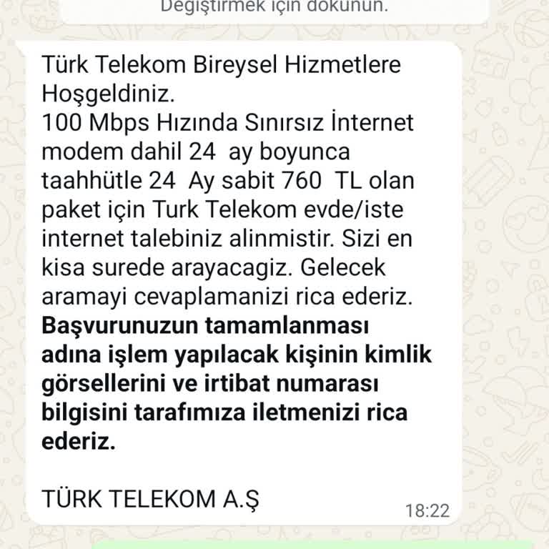 Sahte Türk Telekom Numarası Kimlik Bilgilerimi Ele Geçirdi, Mağduriyet Yaşadım