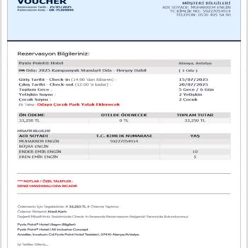 Pyxis Point Otel'de Kötü Hizmet Ve İade Sorunu