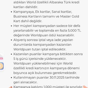 Kampanya Şartlarıyla Hayal Kırıklığı Yaşadım