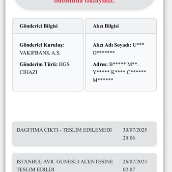 Kuryenet Teslimatında İletişim Ve Ulaşılamama Sorunu