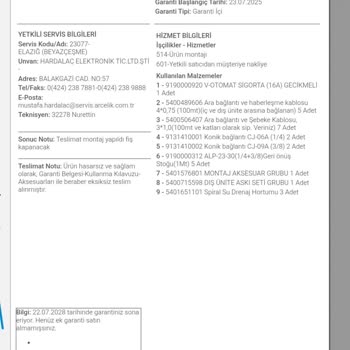 Yeni Alınan Klimada Montaj Ve Soğutma Sorunlarıyla Mağduriyet Yaşadım