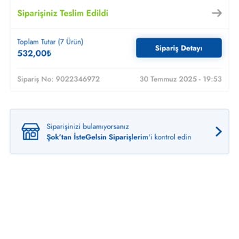 Teslim Edilmeden Teslim Edildi Görünen Siparişim Mağduriyet Yarattı