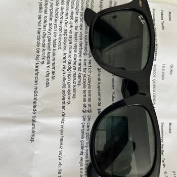 Rayban Gözlükte Paslanma Ve Garanti Kapsamı Mağduriyeti