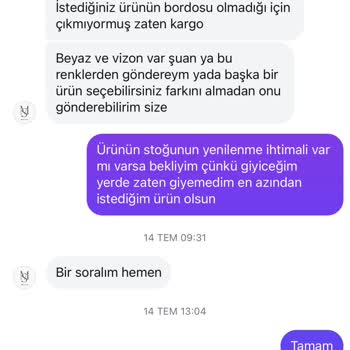 Yanlış Ürün, Sürekli Oyalama Ve Ücret İadesiz Mağduriyet