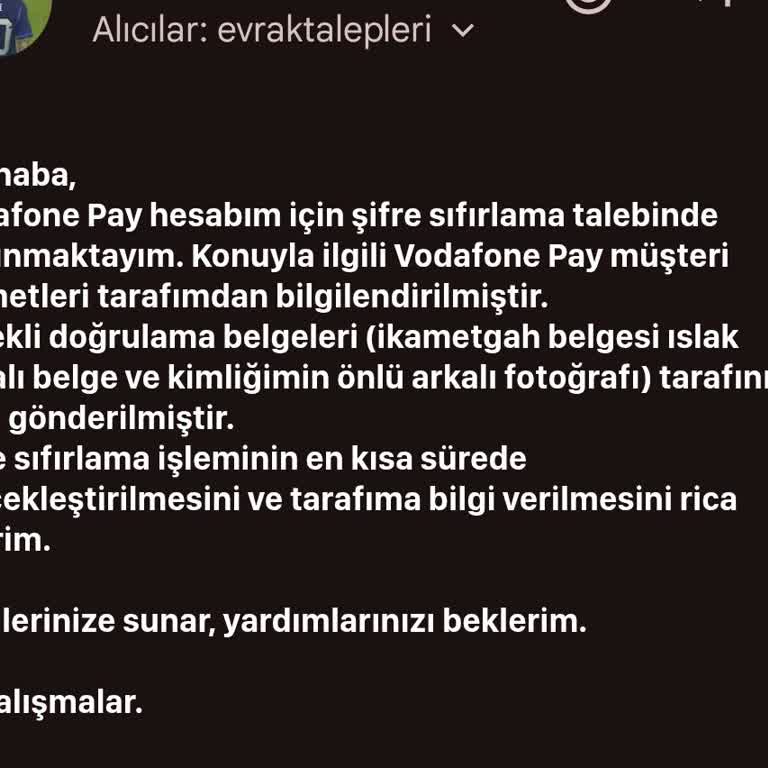 Belgelerimi Göndermeme Rağmen Geri Dönüş Yapılmadı